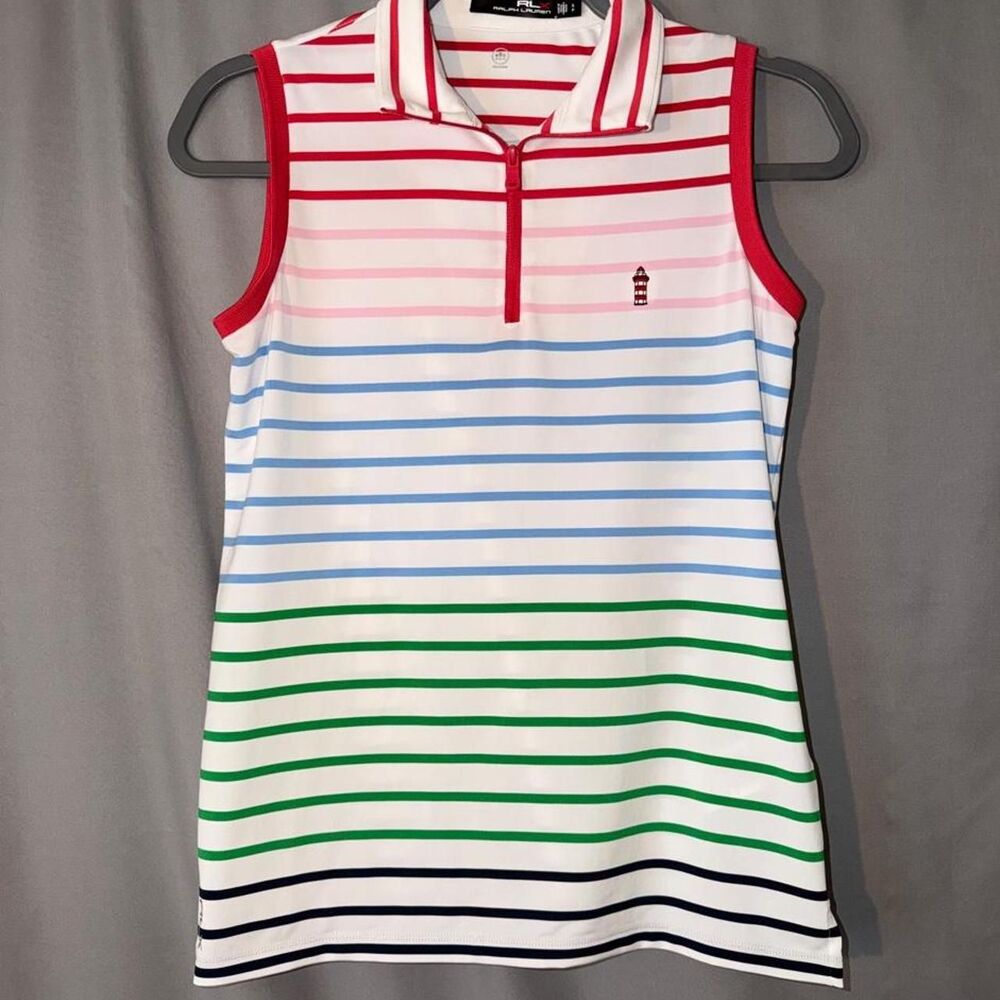Ralph Lauren RLX Golf Polo Shirt Harbor Town